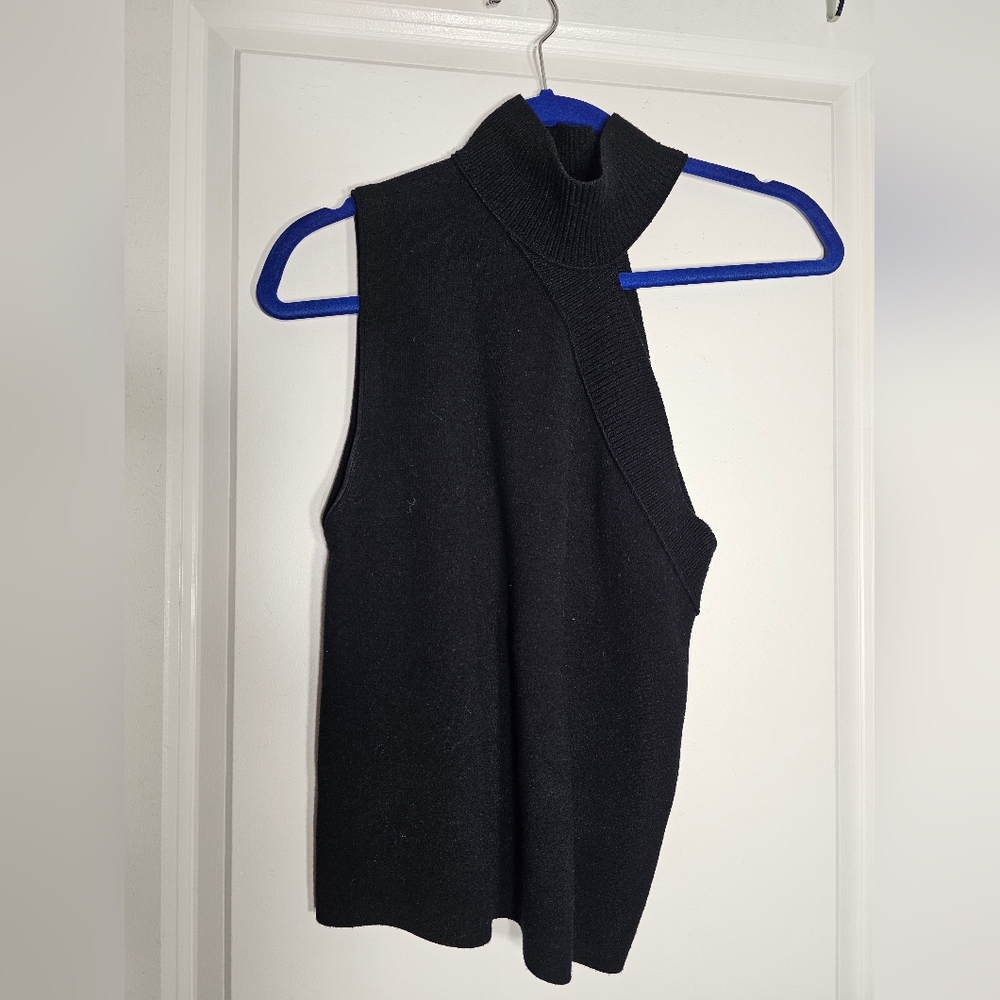 Alice + Olivia one shoulder turtleneck sweater